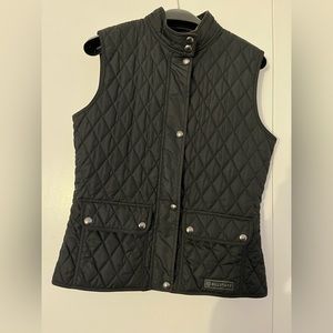 Womens Belstaff quilted vest Black